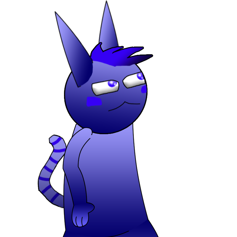 blue profile