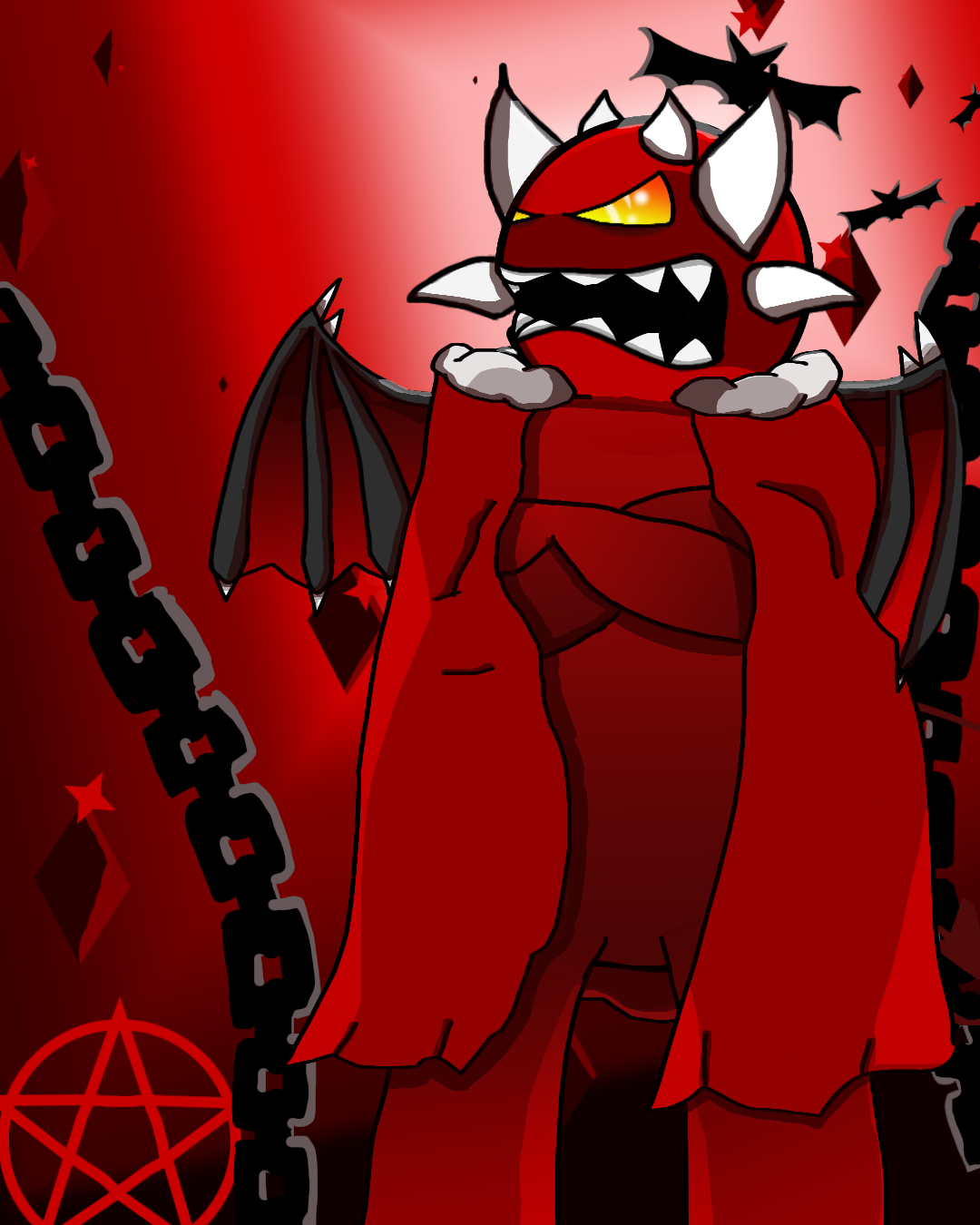 extreme demon drawing