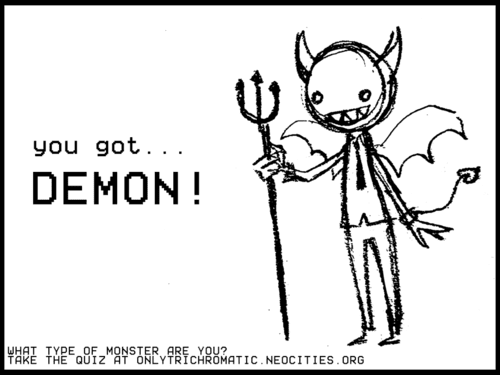 which monster are you