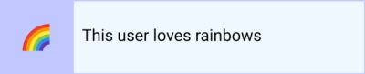 this user loves rainbows